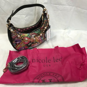 Nicole Lee All Emotion Love Me Hate Me Hobo Shoulder Bag